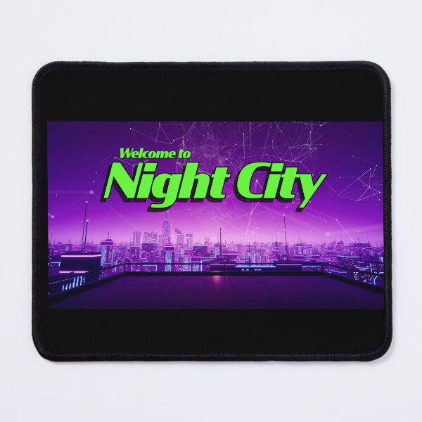 Item preview, Welcome to Night City Decal designed and sold by LibStix.
