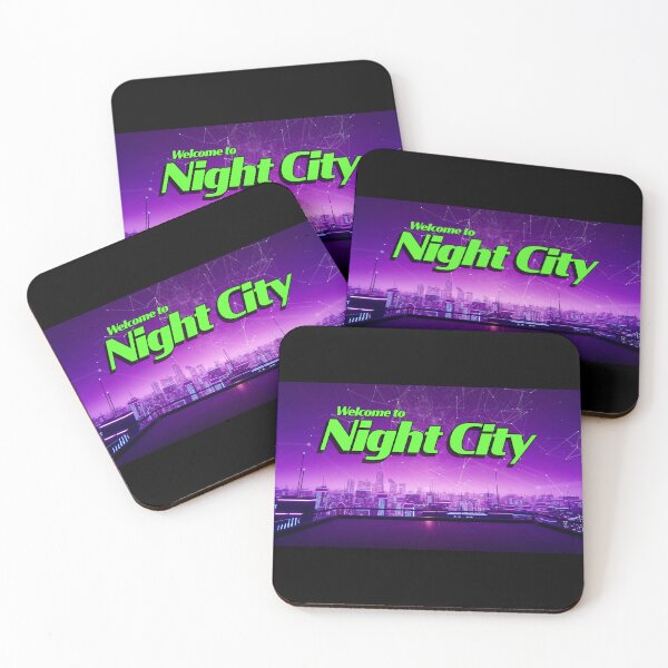 Item preview, Welcome to Night City Decal designed and sold by LibStix.