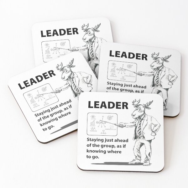 Item preview, Moose Leader designed and sold by DoubleCap Design.