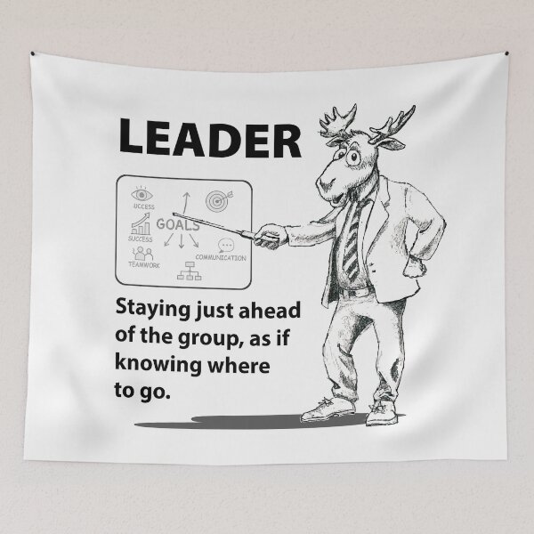 Item preview, Moose Leader designed and sold by DoubleCap Design.