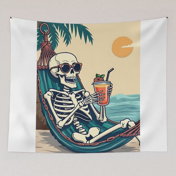 Item preview, Cool Skeleton Chill designed and sold by VibeTCreations.