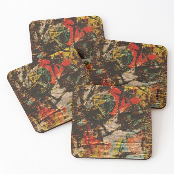 Item preview, Pop Art Textured Paper Abstraction designed and sold by NickDedidis.