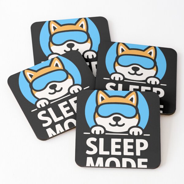 Item preview, Sleep Mode Shiba Inu Napping designed and sold by Winther-Art.