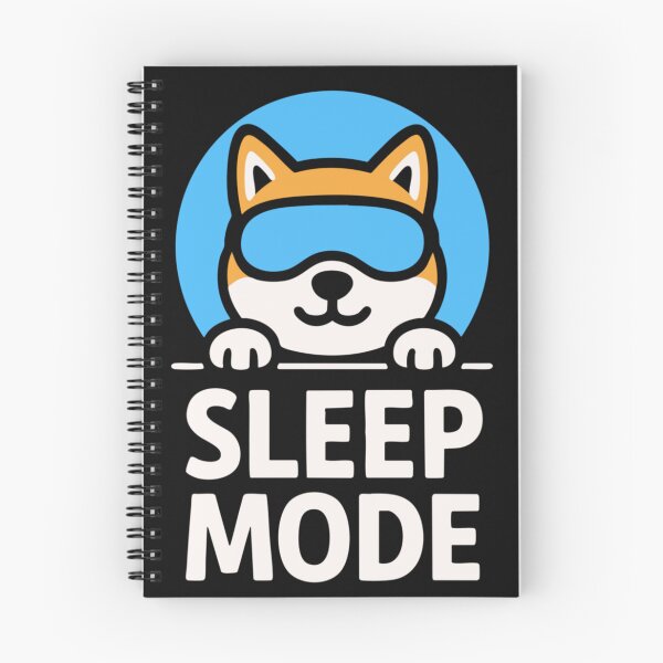 Item preview, Sleep Mode Shiba Inu Napping designed and sold by Winther-Art.