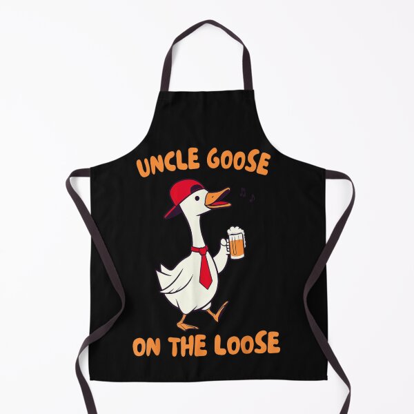 Item preview, Uncle Goose On The Loose Silly Goose Beer Drinking Uncle  designed and sold by Winther-Art.