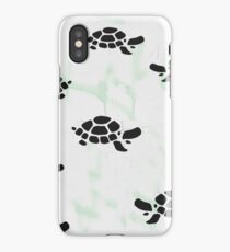 Turtles graffiti iPhone Case