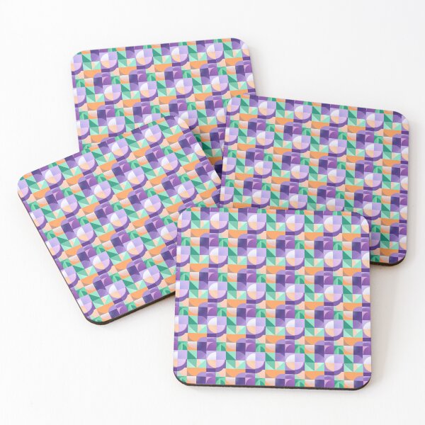 Item preview, Vibrant Organic Flow: Purple & Orange Pattern designed and sold by designRNR.
