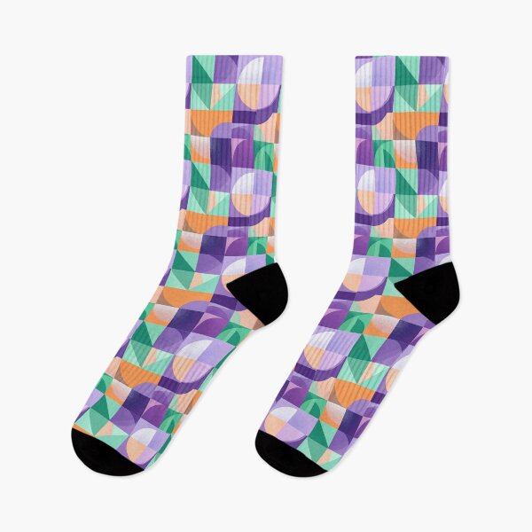 Item preview, Vibrant Organic Flow: Purple & Orange Pattern designed and sold by designRNR.