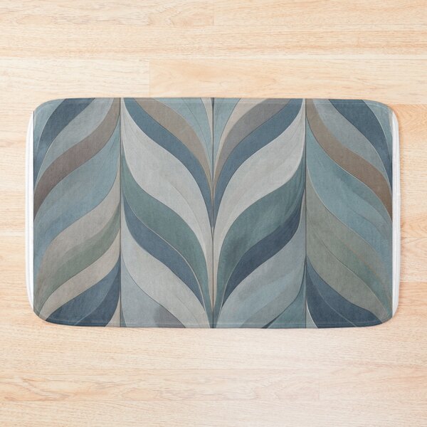 Item preview, Leaf-like pattern in muted colors designed and sold by saly55887.