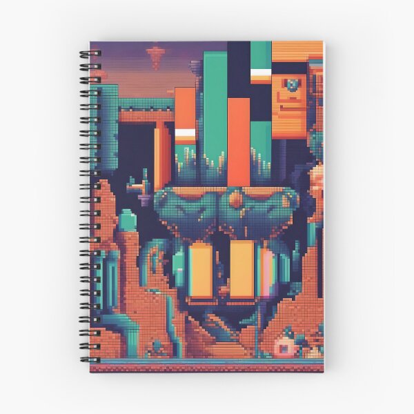 Item preview, Arte abstracto pixelado de la vida urbana designed and sold by Esterlane.