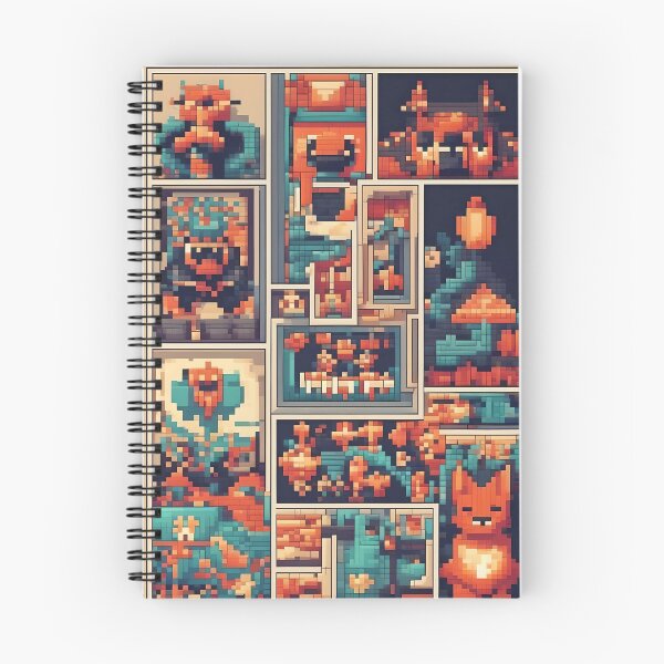 Item preview, Pixelated Collage Abstract Art designed and sold by Esterlane.