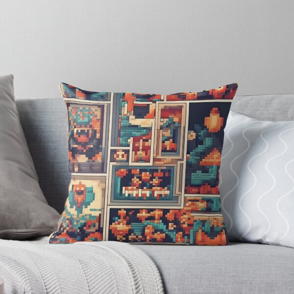 Item preview, Pixelated Collage Abstract Art designed and sold by Esterlane.