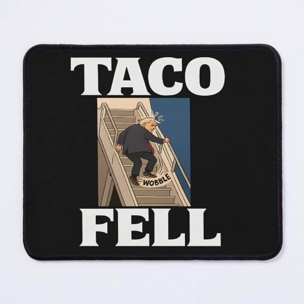 Item preview, Taco Fell - Political Humor Illustration designed and sold by Owcomm.