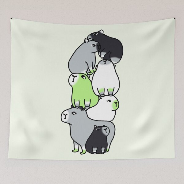 Item preview, Agender Capybara designed and sold by chelsea125.