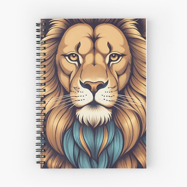 Item preview, Lion head with colorful mane designed and sold by Danh Style.