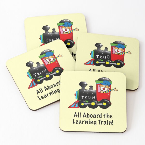 Item preview, Back to School Learning Train designed and sold by CuteCartoon.