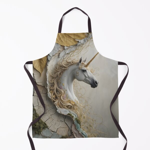 Item preview, Veinbound Unicorn – Cracked Wall & Golden Fantasy by LaLi Designs designed and sold by LaLi-Designs.