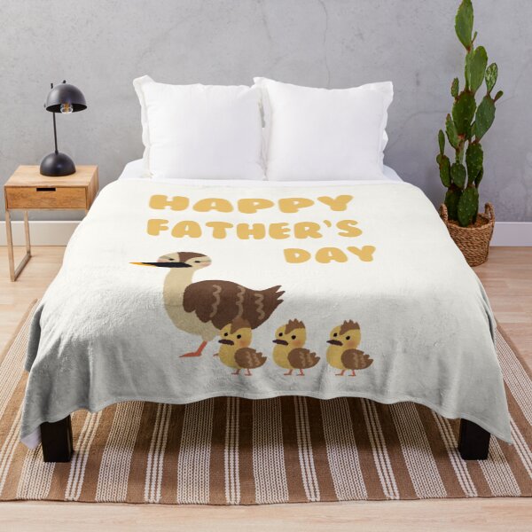Item preview, Fathers Day: Dad Duck with his Ducklings designed and sold by QuackyDoodles.