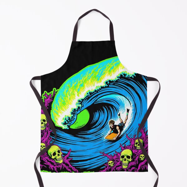 Item preview, Neon Death Slab – Bodyboarding the Vortex designed and sold by Design--Spore.