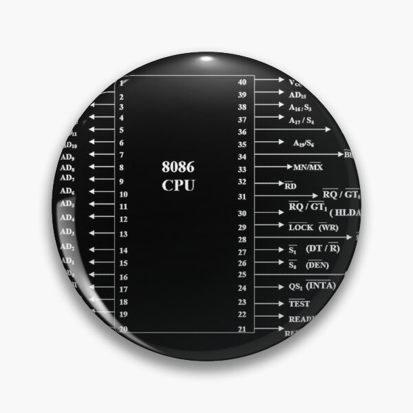 Item preview, Intel 8086 processor diagram designed and sold by Jagaroth.