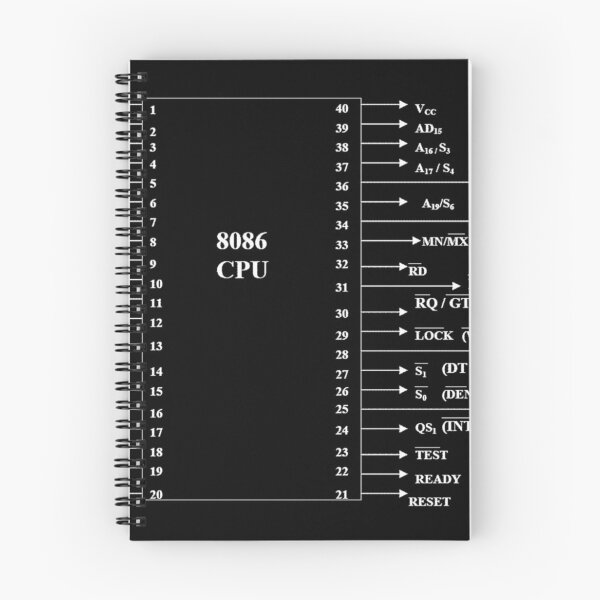 Item preview, Intel 8086 processor diagram designed and sold by Jagaroth.