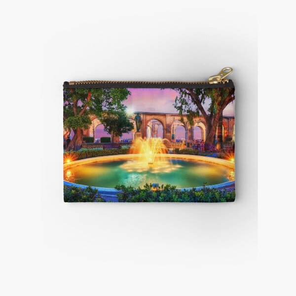 Item preview, Upper Barrakka in Valletta at Sunset in Malta designed and sold by TheArtistOf2022.