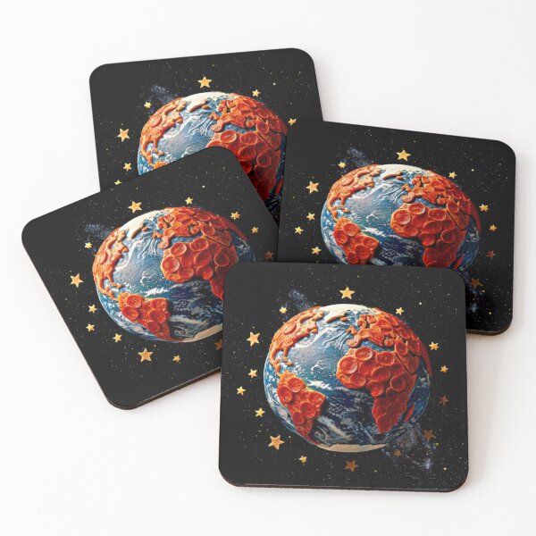 Item preview, Earth Pizza Pie Pepperoni designed and sold by Helios Be. Lavsh.