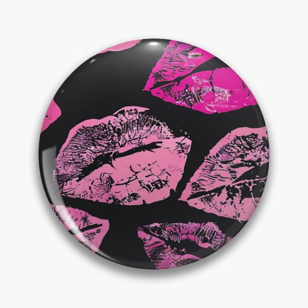 Item preview, Pink lips pattern designed and sold by saly55887.