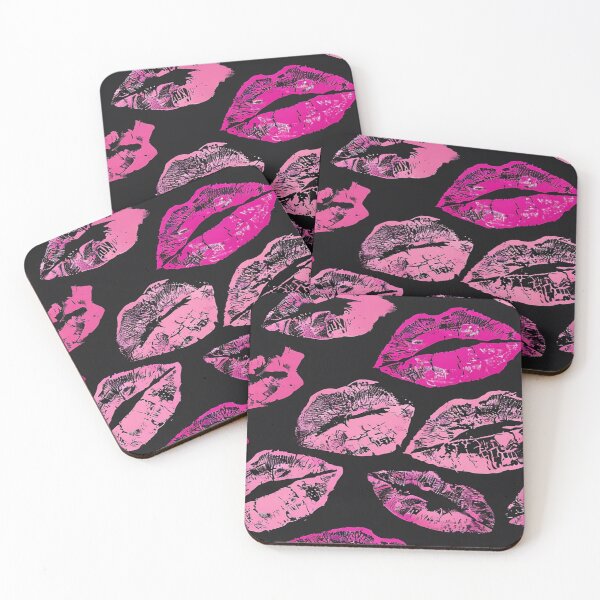 Item preview, Pink lips pattern designed and sold by saly55887.