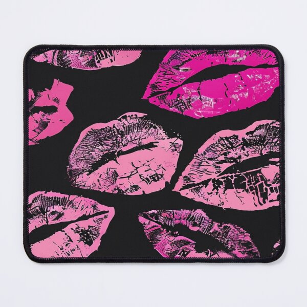 Item preview, Pink lips pattern designed and sold by saly55887.