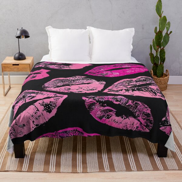 Item preview, Pink lips pattern designed and sold by saly55887.