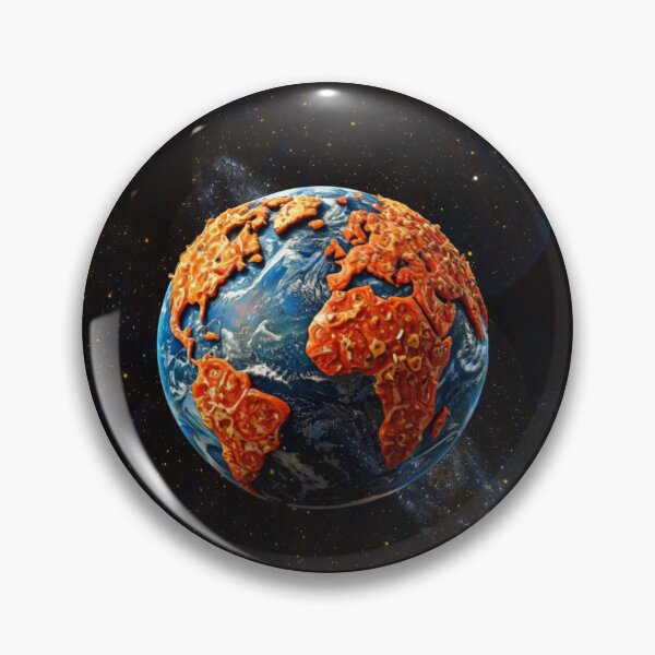 Item preview, Earth Pizza Pie Napoletean designed and sold by Helios Be. Lavsh.