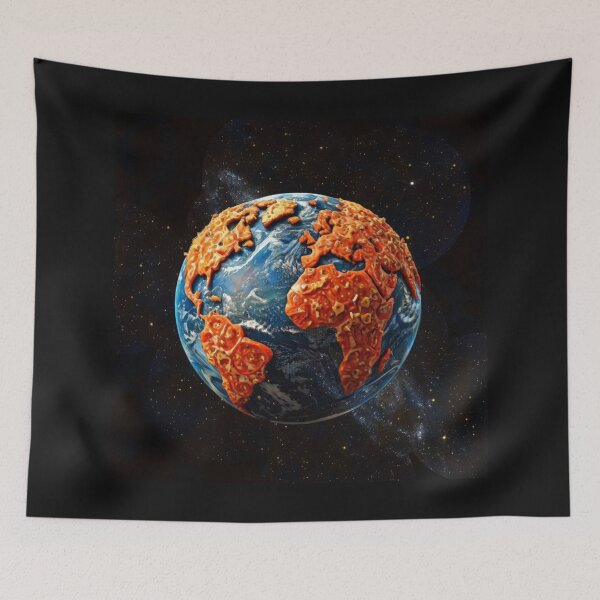 Item preview, Earth Pizza Pie Napoletean designed and sold by Helios Be. Lavsh.