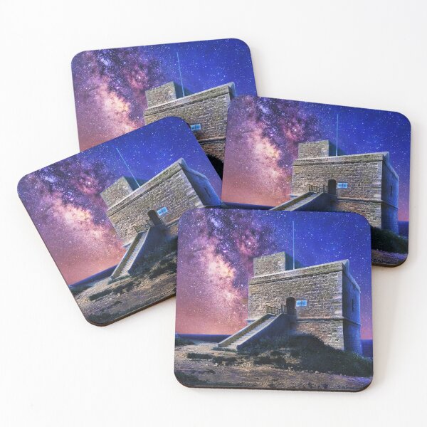 Item preview, Milkyway over Dwejra tower in Gozo at night designed and sold by TheArtistOf2022.