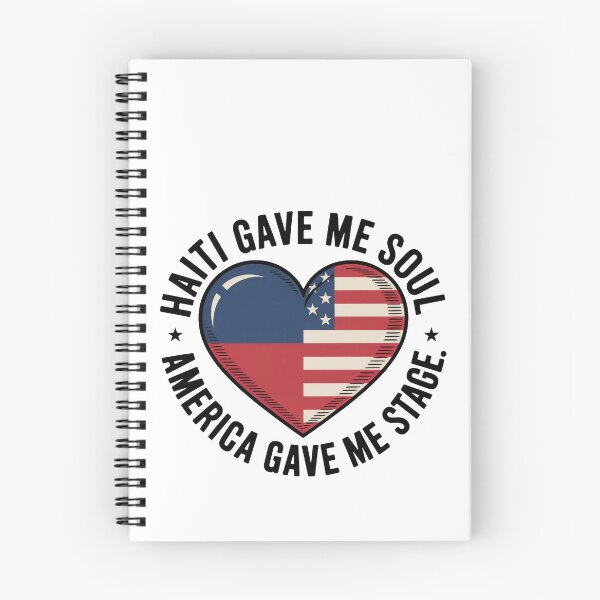 Item preview, Haiti Gave Me Soul. America Gave Me Stage. Haitian American Pride designed and sold by Francy Fits.
