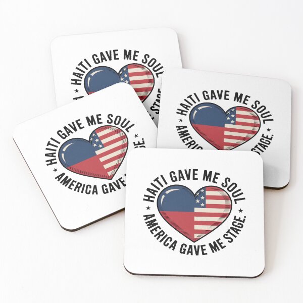 Item preview, Haiti Gave Me Soul. America Gave Me Stage. Haitian American Pride designed and sold by Francy Fits.