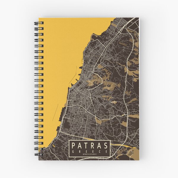 Item preview, Patras City Map of Greece  - Pastel designed and sold by deMAP.