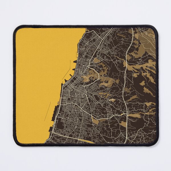 Item preview, Patras City Map of Greece - Pastel designed and sold by deMAP.