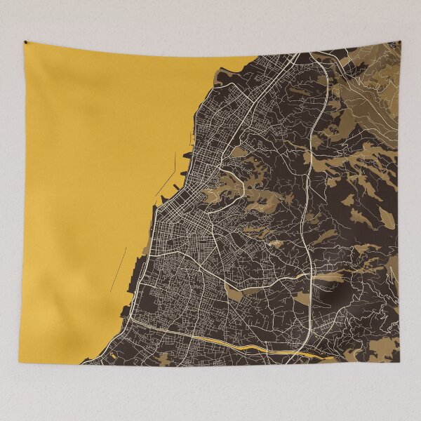 Item preview, Patras City Map of Greece  - Pastel designed and sold by deMAP.