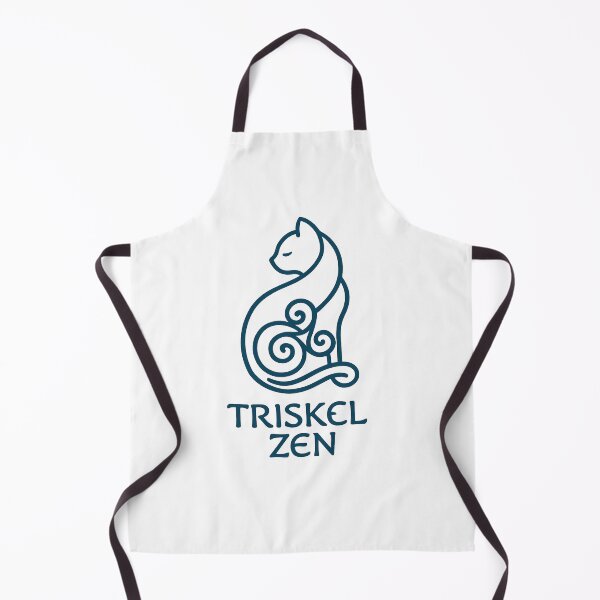 Item preview, curvy triskel cat designed and sold by Triskelzen.