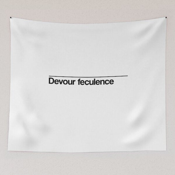 Item preview, Devour Feculence - Black  designed and sold by CultureSnap.