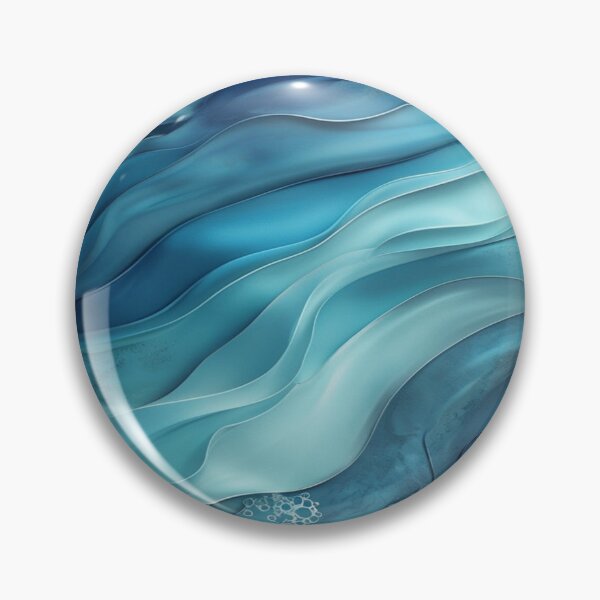 Item preview, Watercolor Wave Pattern designed and sold by saly55887.
