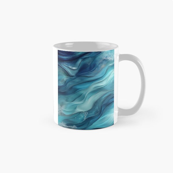 Item preview, Watercolor Wave Pattern designed and sold by saly55887.