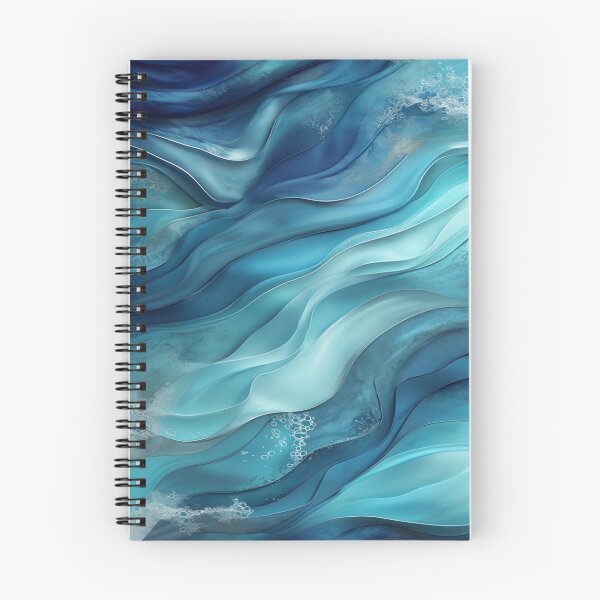 Item preview, Watercolor Wave Pattern designed and sold by saly55887.