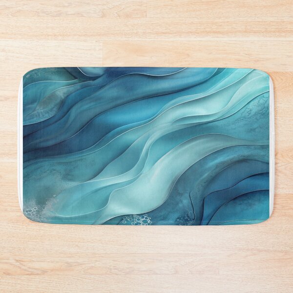 Item preview, Watercolor Wave Pattern designed and sold by saly55887.