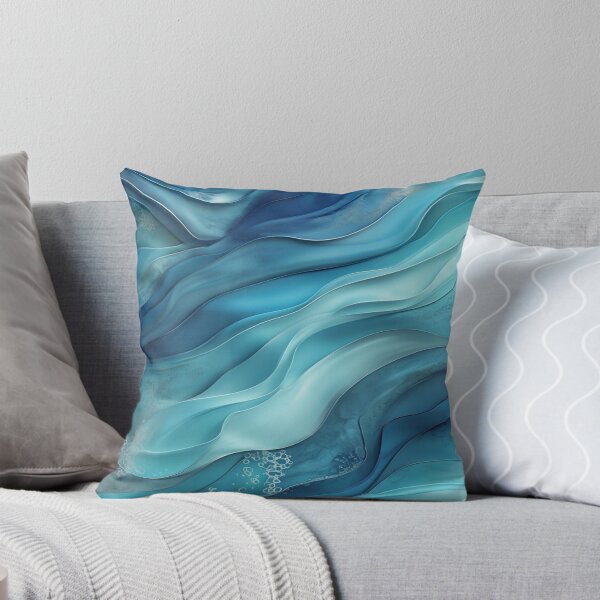 Item preview, Watercolor Wave Pattern designed and sold by saly55887.