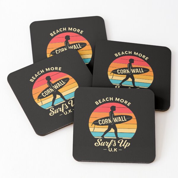 Item preview, Beach More – Cornwall Surf Vibes Graphic | Surf Up, UK designed and sold by WHDProduction45.