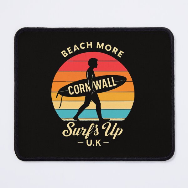 Item preview, Beach More – Cornwall Surf Vibes Graphic | Surf Up, UK designed and sold by WHDProduction45.