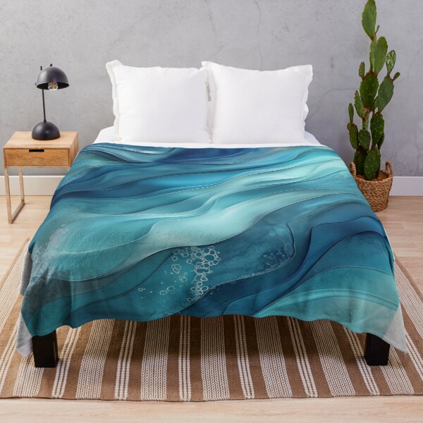 Item preview, Watercolor Wave Pattern designed and sold by saly55887.