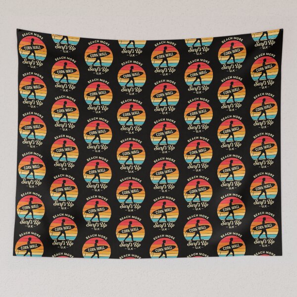 Item preview, Beach More – Cornwall Surf Vibes Graphic | Surf Up, UK designed and sold by WHDProduction45.